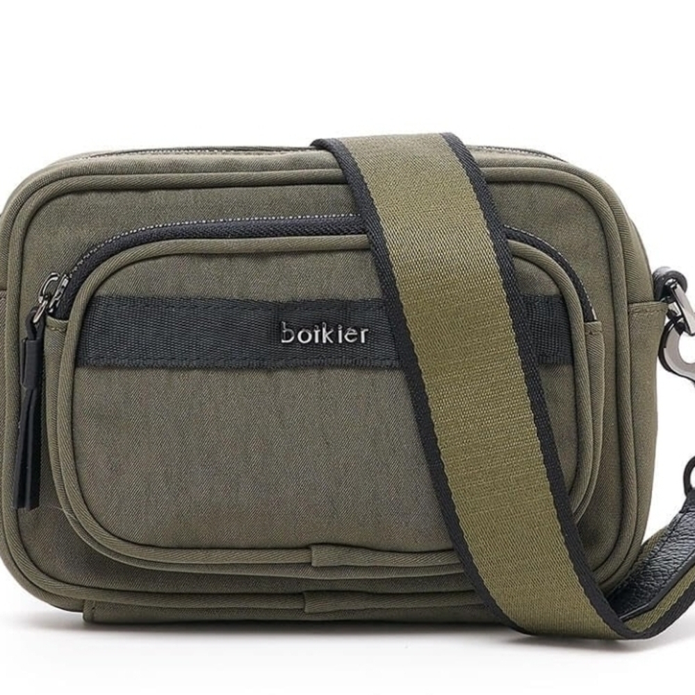 Botkier Army Green COOPER Nylon Camera Crossbody Bag